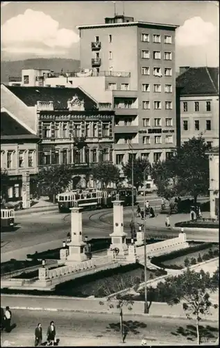 Postcard Kaschau Košice (Kassa) pomnik hrdinov CA 1964