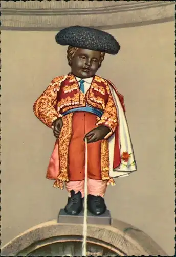 Postkaart Brüssel Bruxelles Manneken Pis - Torrero 1965