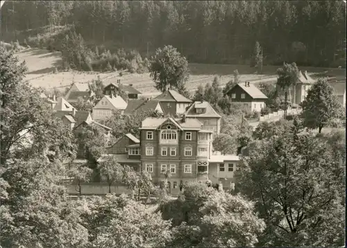 Ansichtskarte Sitzendorf Partie am Hotel Annafels DDR Postkarte 1972