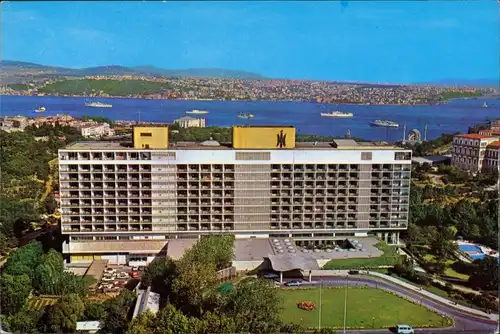 Istanbul Konstantinopel | Constantinople Stadtteilansicht Hilton Hotel 1970