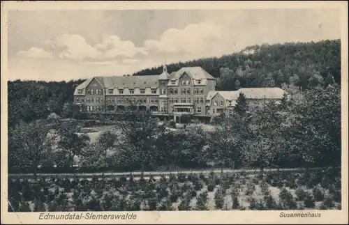 Edmundsthal-Siemerswalde-Geesthacht Krankenhaus  Sussannenhaus 1930