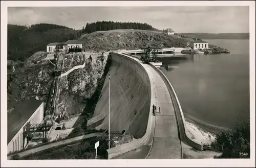 Saalburg-Ebersdorf (Saale) Bleilochtalsperre - Blick von der Gans 1933