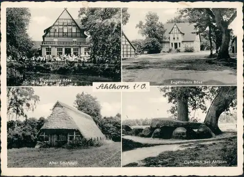 Ahlhorn-Großenkneten Engelmanns Bäke, Alter Schafstall, Opfertisch 1932
