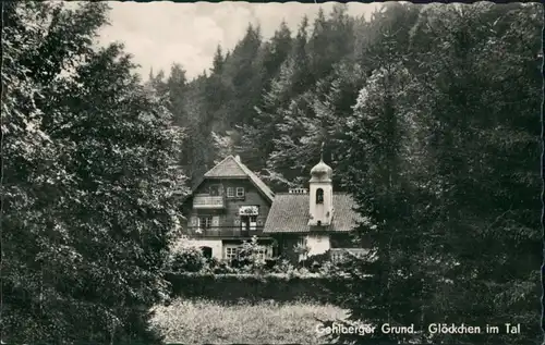 Gehlberg Das Glöckchen im Tal Gehlberger Grund Postkarte DDR 1960
