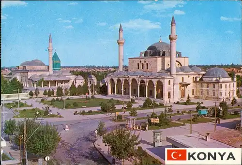 Ansichtskarte  GĖZ DÜNYAYI GÖR KONYA'YI - TURKIYE Moschee 1989