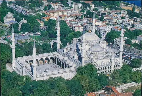 Istanbul Konstantinopel | Constantinople Blue Mosque  Luftaufnahme 2009