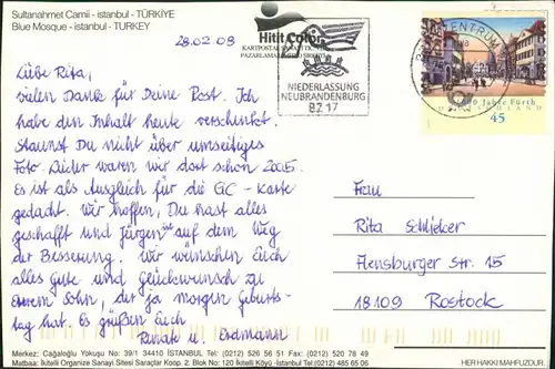 Istanbul Konstantinopel | Constantinople Blue Mosque  Luftaufnahme 2009