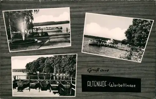 Altenhof-Werbellinsee-Schorfheide Umland-Ansichten Werbellinsee   1965