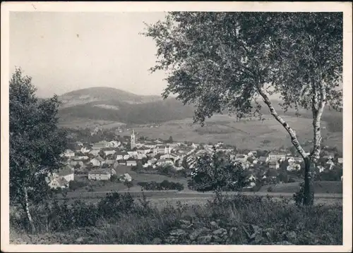 Bergreichenstein (Klattau) Kašperské Hory (Klatovy) Stadtpartie 1932