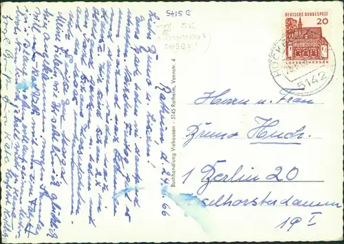 Ratheim-Hückelhoven Vennstraße, Heerstraße, Gendorf, Schacht IV VI 1966