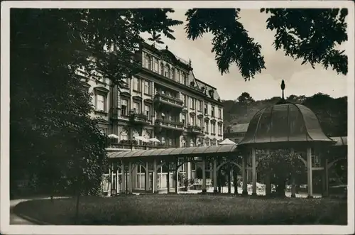 Teplitz-Schönau Teplice TEPLICE-SANOV Lázeňský dům, Kurhaus, Postcard 1940