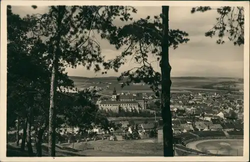 Trebitsch Třebíč Panorama-Ansicht Vogelschau-Perspektive 1937   TREBIC