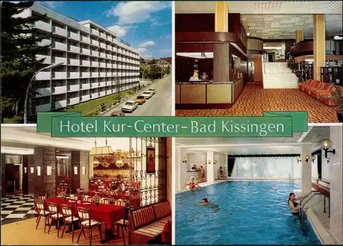 Ansichtskarte Bad Kissingen Hotel Kur-Center MB 1978