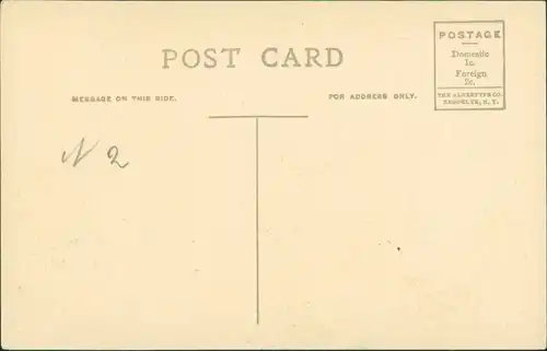Postcard Roswell (New Mexico) Lea Hall N.M.M.I. 1914