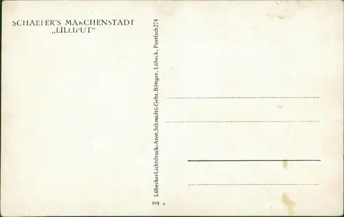 Ansichtskarte Berlin Schaefers Märchenstadt Lilliput - Anlage 1912