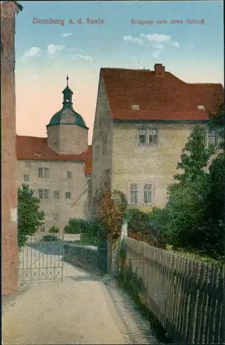 Ansichtskarte Dornburg-Dornburg-Camburg Rokokoschloß 1912