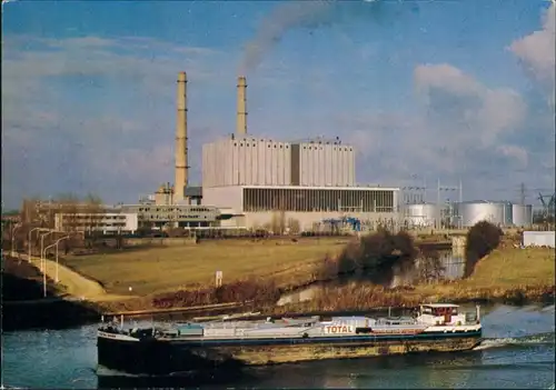 CPA Champagne-sur-Oise Fabrikanlagen 1972