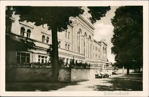 Ansichtskarte Bad Salzelmen-Schönebeck (Elbe) Kurhaus 1953