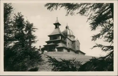 Rosenau Rožnov pod Radhoštěm Kaple na Radhošti 1130 m./Kapelle  950