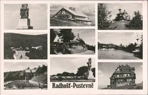 Rosenau Rožnov pod Radhoštěm Radhoscht Radhošt Pustevne 9 Echtfotos Multi 1960