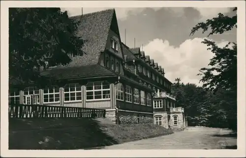 Rosenau Rožnov pod Radhoštěm Pustevně na Radhošti  Hotel TANEČNICA./Hotel  1950