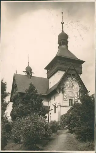 Rosenau Rožnov pod Radhoštěm Mährisch-Schlesischen Beskiden Mit Malerei  1927
