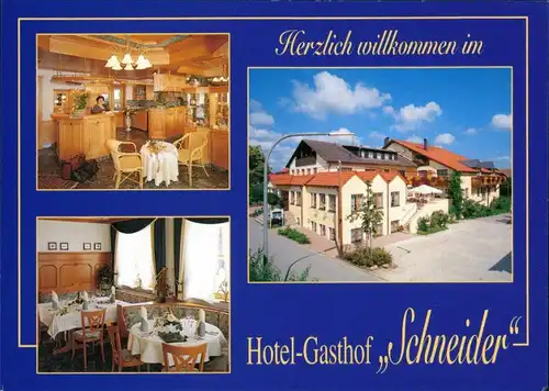 Riedenburg (Altmühltal) Hotel Gasthof SCHNEIDER Mehrbildkarte 3  Bild 2005