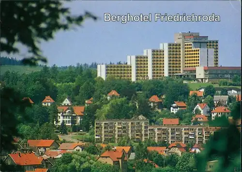Finsterbergen-Friedrichroda Berghotel Hotel Friedrichroda Panorama Blick 2000
