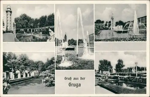 Essen (Ruhr) GRUGA - Große Ruhrländische Ausstellung MB Sonderstempel 1952