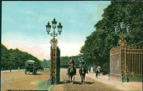 CPA 16. Arrondissement (Passy)-Paris Bois de Boulogne, Reiter 1913