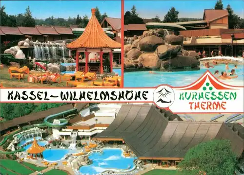 Bad Wilhelmshöhe-Kassel Cassel Kurhessen Therme Freizeit Badeanstalt  1989