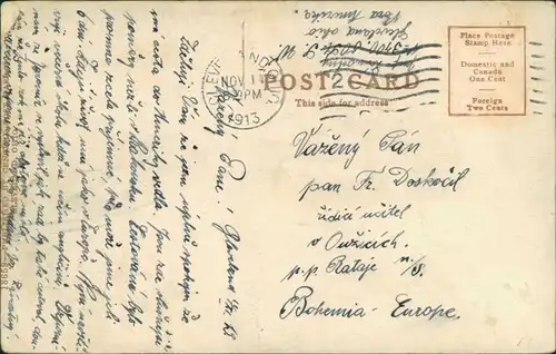 Postcard Cleveland John D. Rockefeller Home 1913