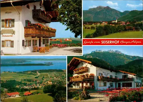 Aschau im Chiemgau Restaurant - Café - Pension ,,Selserhof", Ortsansichten 1980