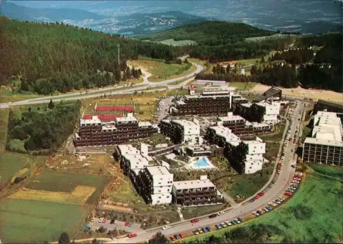 Ansichtskarte Sankt Englmar APART-Hotel Luftaufnahme Luftbild-AK 1978