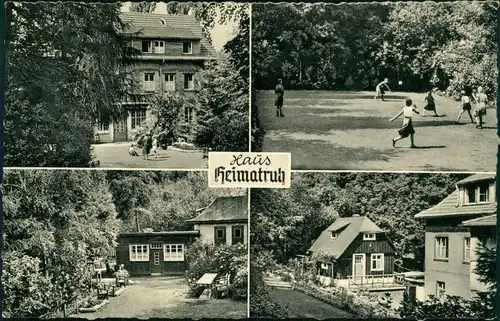 Ansichtskarte Wuppertal Haus Heimatruh 4 Bild Honigstal 1955