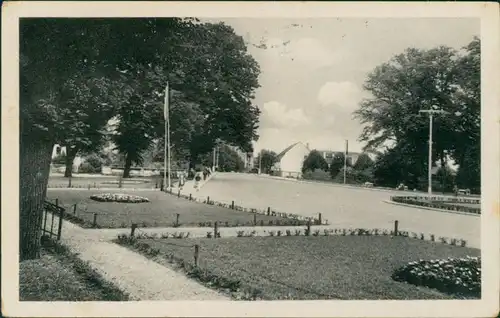 Ansichtskarte Oranienburg Friedensplatz 1953