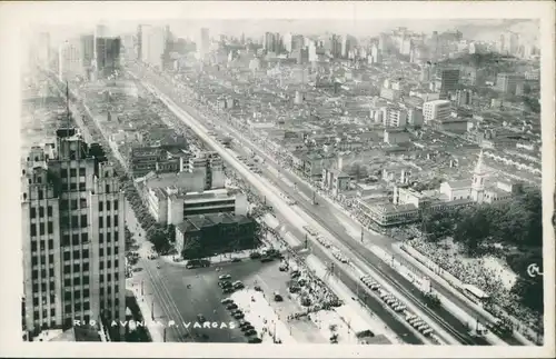 Foto Rio de Janeiro Luftbild Avenia P. Vargas 1940 Privatfoto