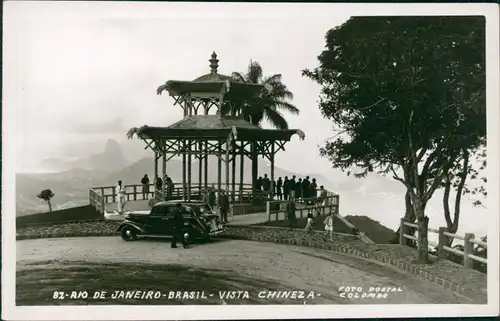 Postcard Rio de Janeiro Vista Chinenza - Auto 1938