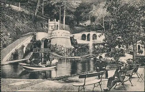 Postcard Funchal Monte Palace Hotel - Madeira 1914