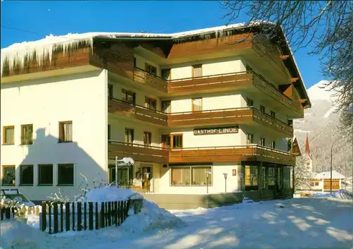 Ansichtskarte Ried (Tirol) Hotel LINDE Bes.: Hubert Rietzler 1980