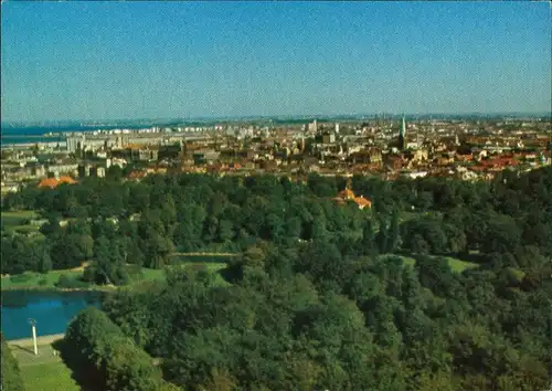 Malmö Malmö Utsikt från restaurang Oversten Panoramic View 1990