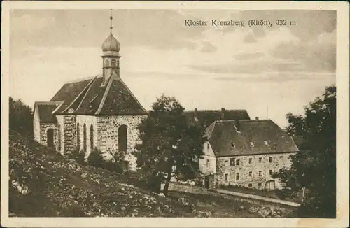 Ansichtskarte Bischofsheim (Rhön) Kloster Kreuzberg 1913