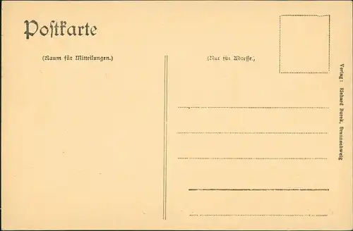 Ansichtskarte Oker-Goslar Okertal Okertal (Fluss) Kahberg Stromschnellen 1910