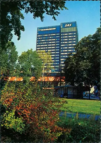 Postcard Oslo Kristiania SAS Hotel Scandinavia 1960