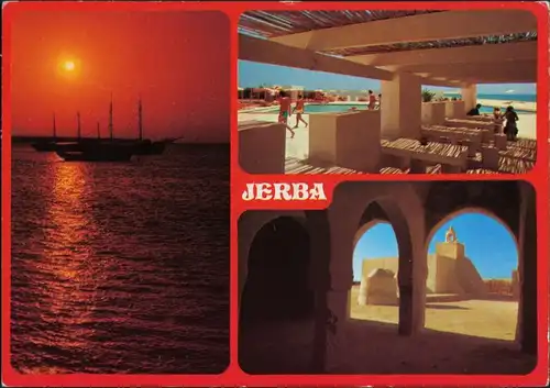 Djerba Jerba جربة TUNISIE - JERBA et l'Hôtel Jerba Menzel 1986