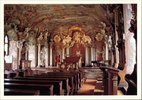 Postcard Breslau Wrocław Uniwersytet - Aula Leopoldina 2005