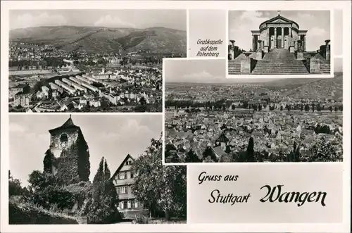 Ansichtskarte Wangen-Stuttgart Stadtanswichten 1959
