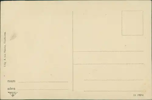 Postkaart Eindhoven Interieur R.K. Kerk Kirche Church Innenansicht 1910