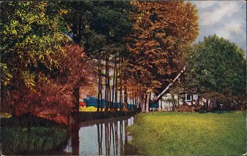 Ansichtskarte Lübbenau (Spreewald) Lubnjow Spreewaldbilder in Kaupen 1927