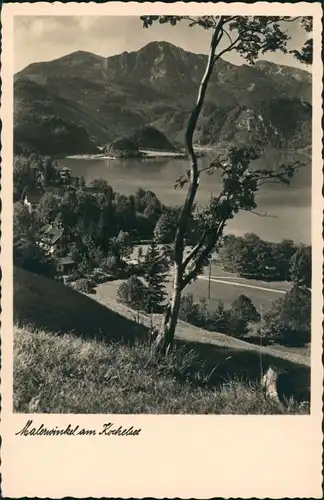 Ansichtskarte Schlehdorf Malerwinkel am Kochelsee 1929